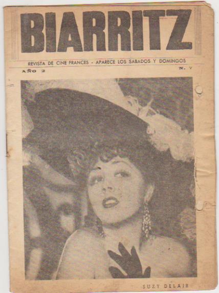 Biarritz. Revista de cine. nº 7. Buenos Aires 194?