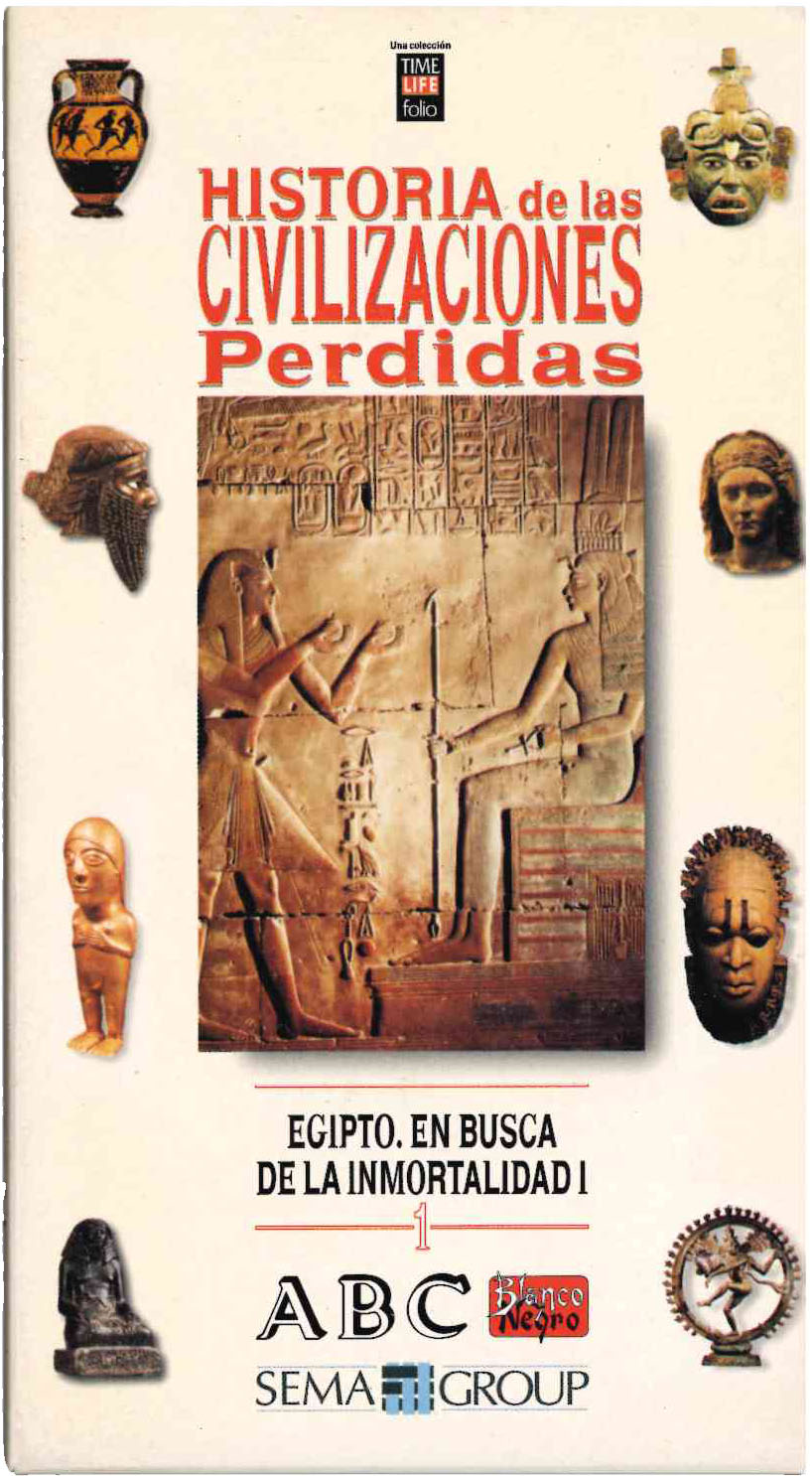 Historia de las Civilizaciones Perdidas. 20 VHS. ABC/Blanco y Negro