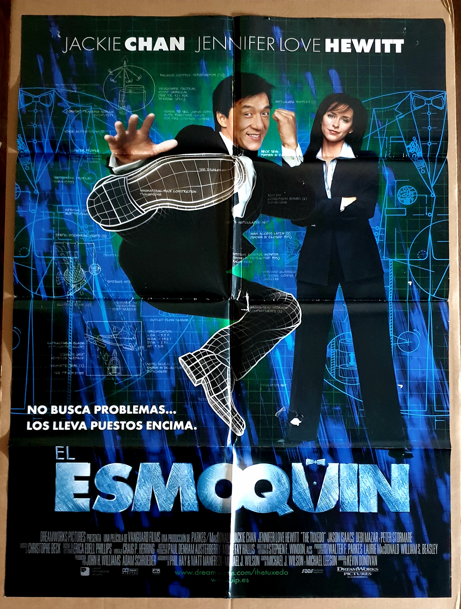 El Esmoquin. Cartel (100x70) Original