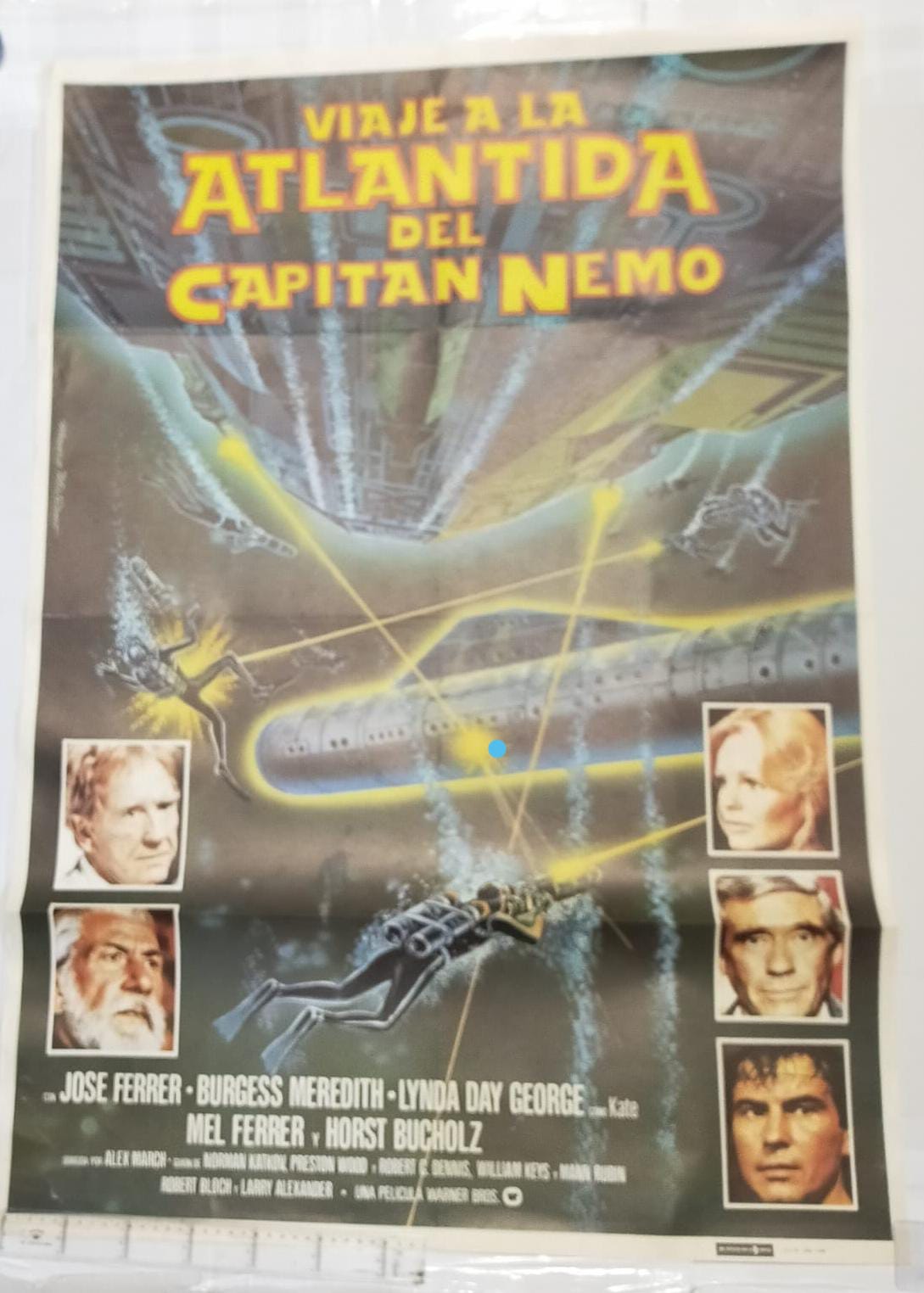 Viaje a la Atlántida del Capitán Nemo. Cartel (100x70)