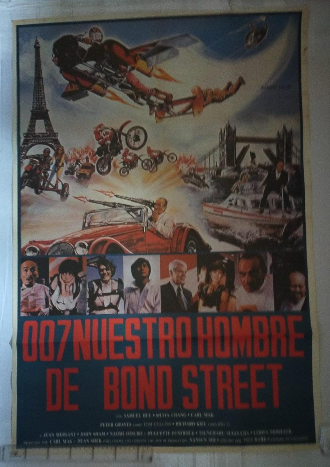007 Nuestro Hombre de Bond Street. Cartel (100x70)