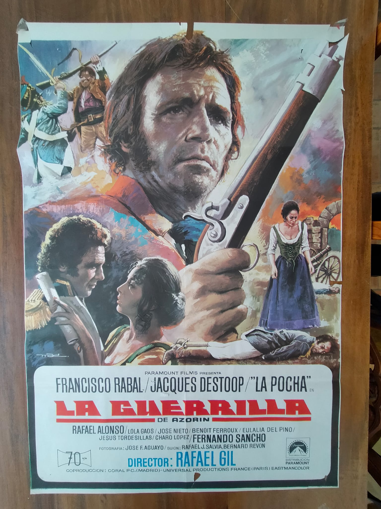 La Guerrilla. Cartel (100x70)