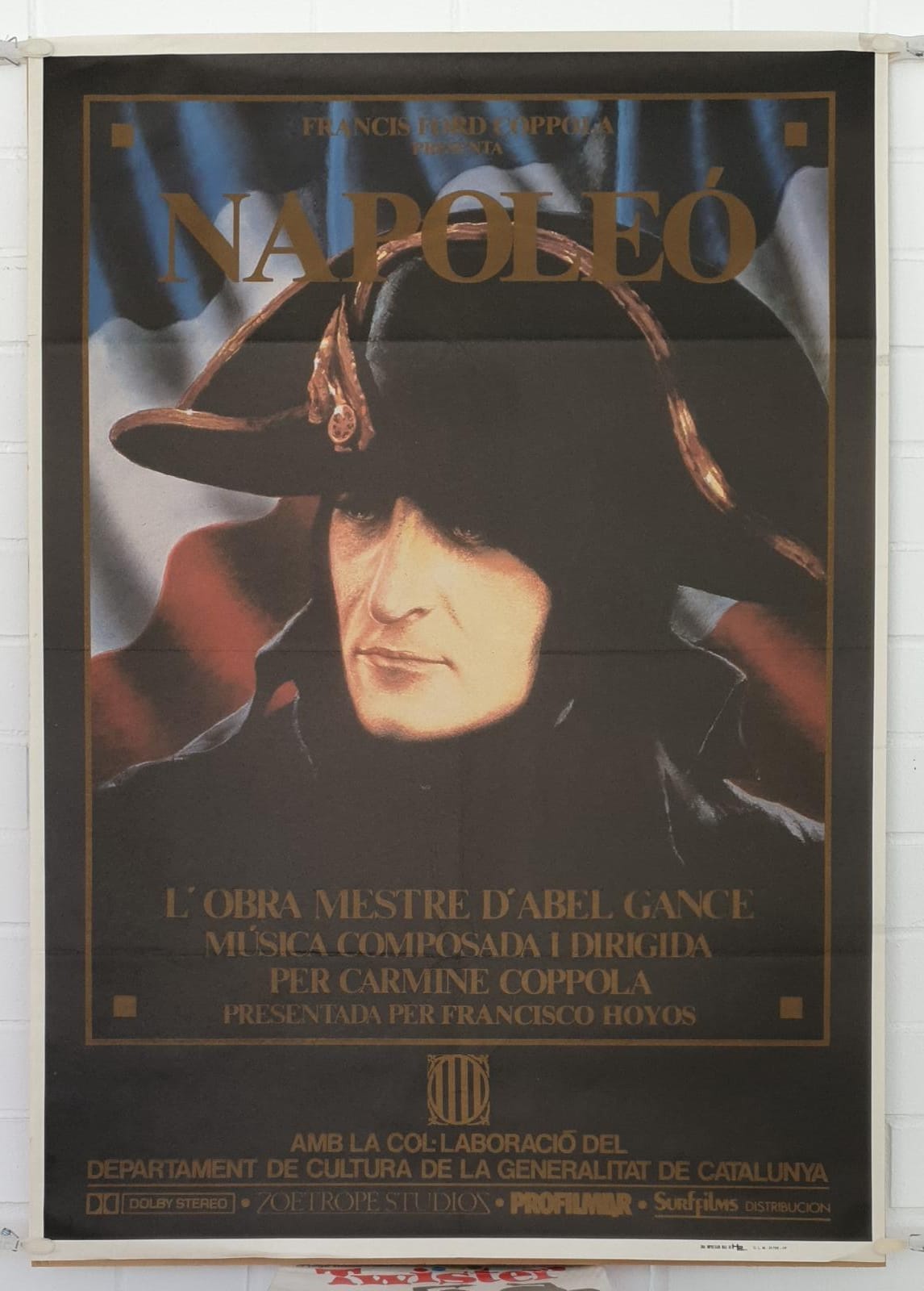 Napoleón. Cartel (100x70) Año 1985