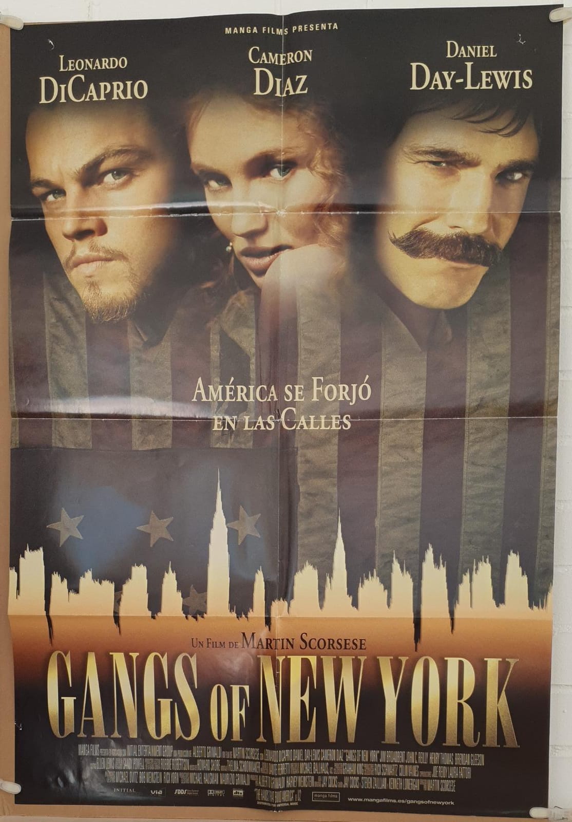 Gangs of New-York. Cartel (100x70)