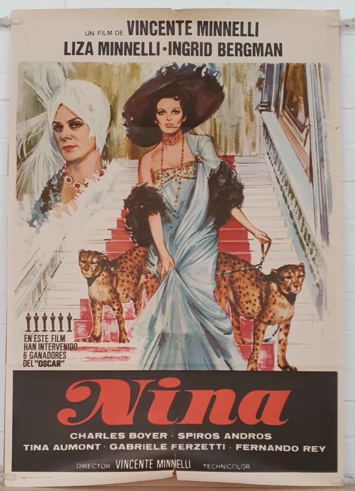 Nina. Cartel (100x70) de Estreno, 1977