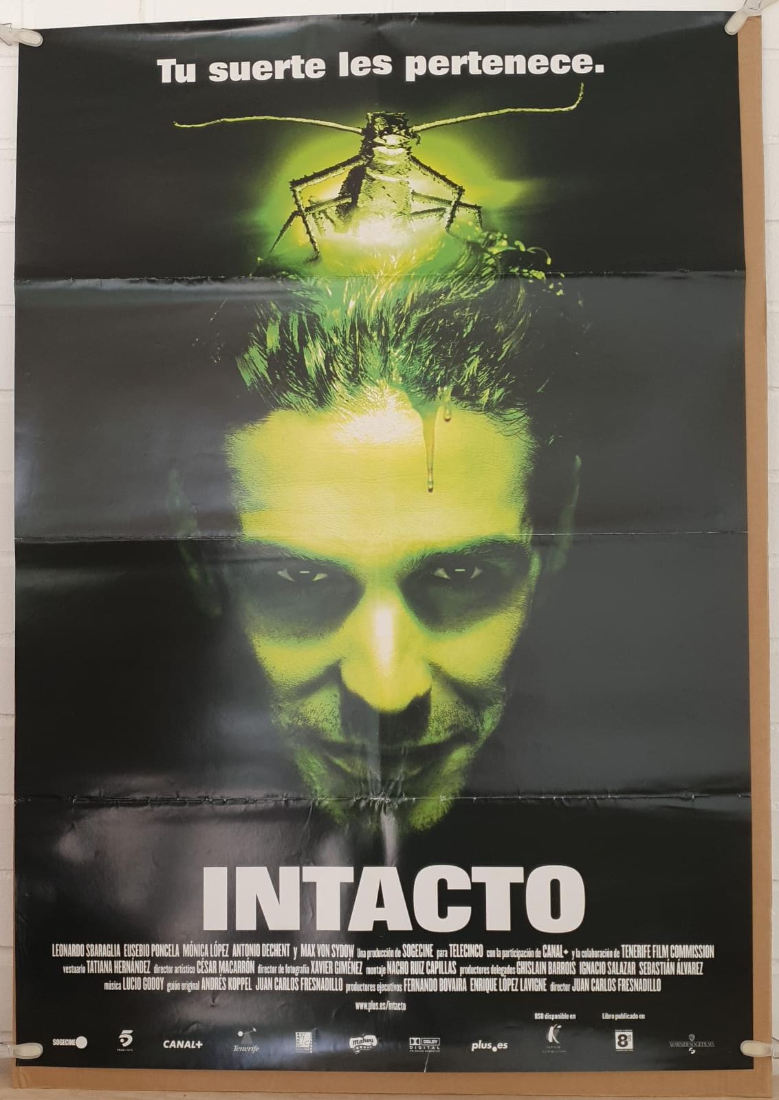 Intacto. Cartel (100x70) Año 2001