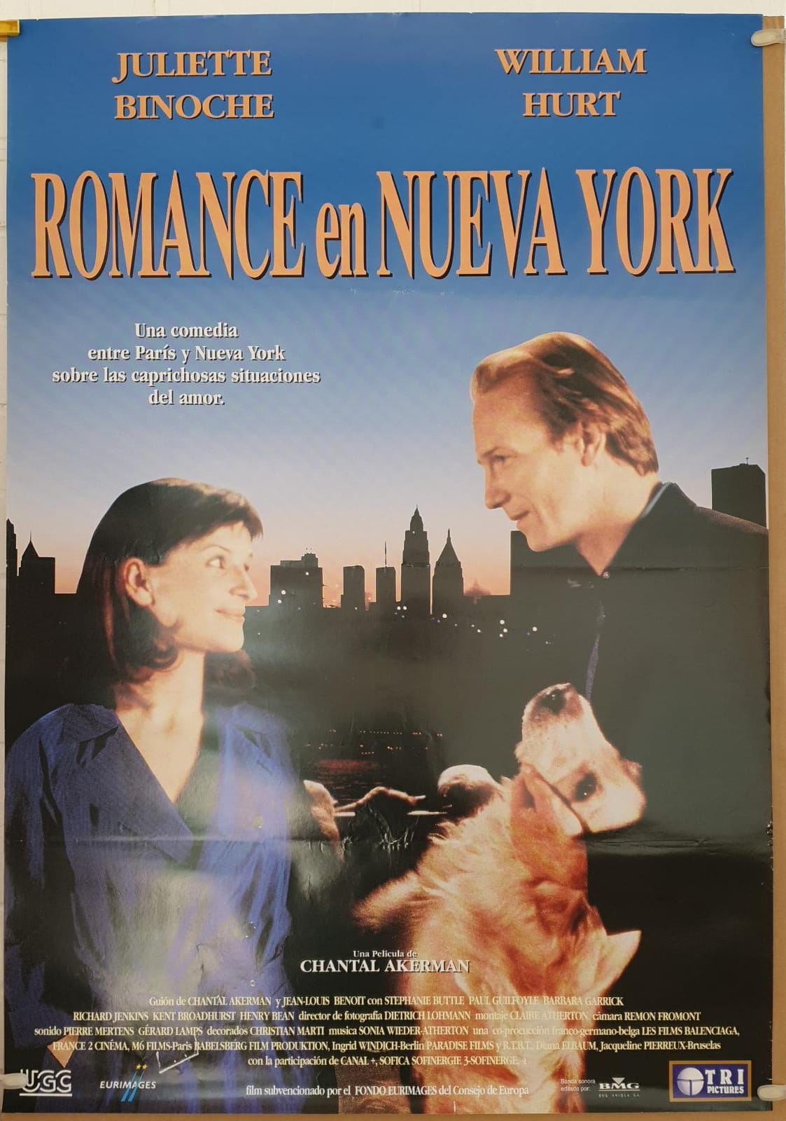 Romance en Nueva York. Cartel (100x70) de Estreno