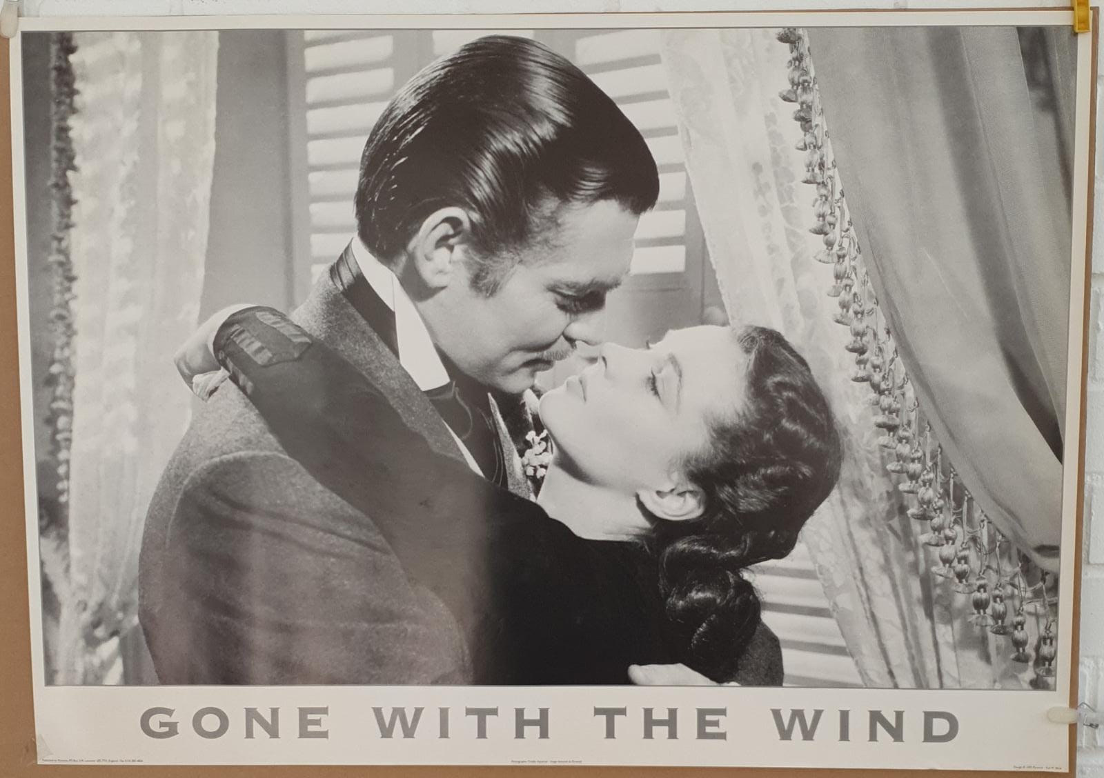 Gone With the Wind. Cartel (81x66) Pyramid 1995