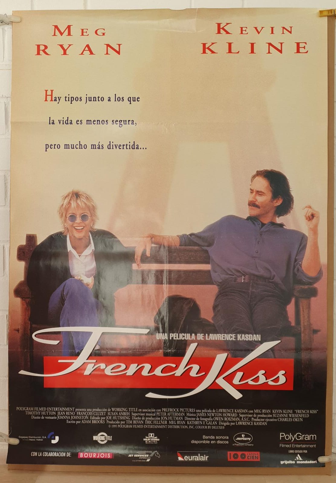 French Kiss. Cartel (100x70)