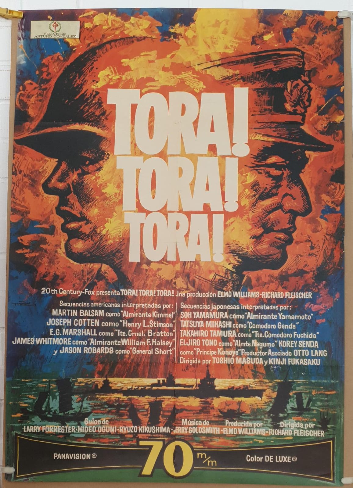 Tora! Tora! Tora! Cartel (100x70)