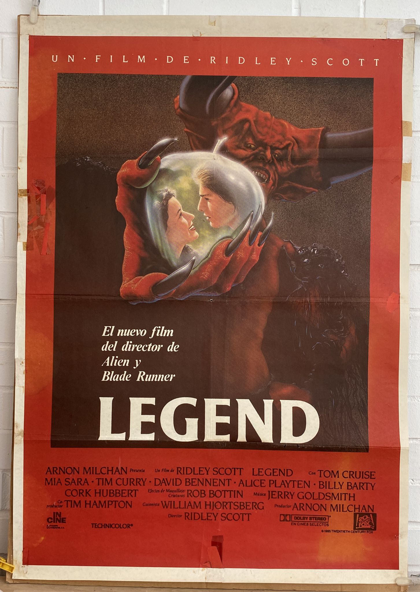 Legend. Cartel (100x70) 1985