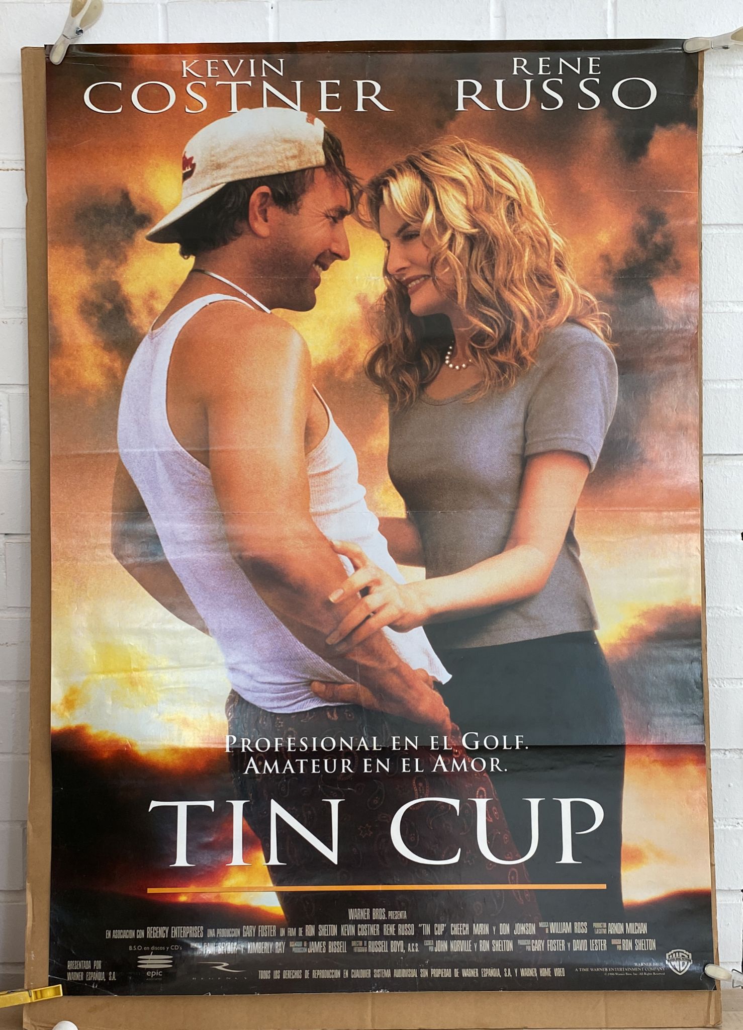 Tin Cup. Cartel (100x70) de Estreno 1996