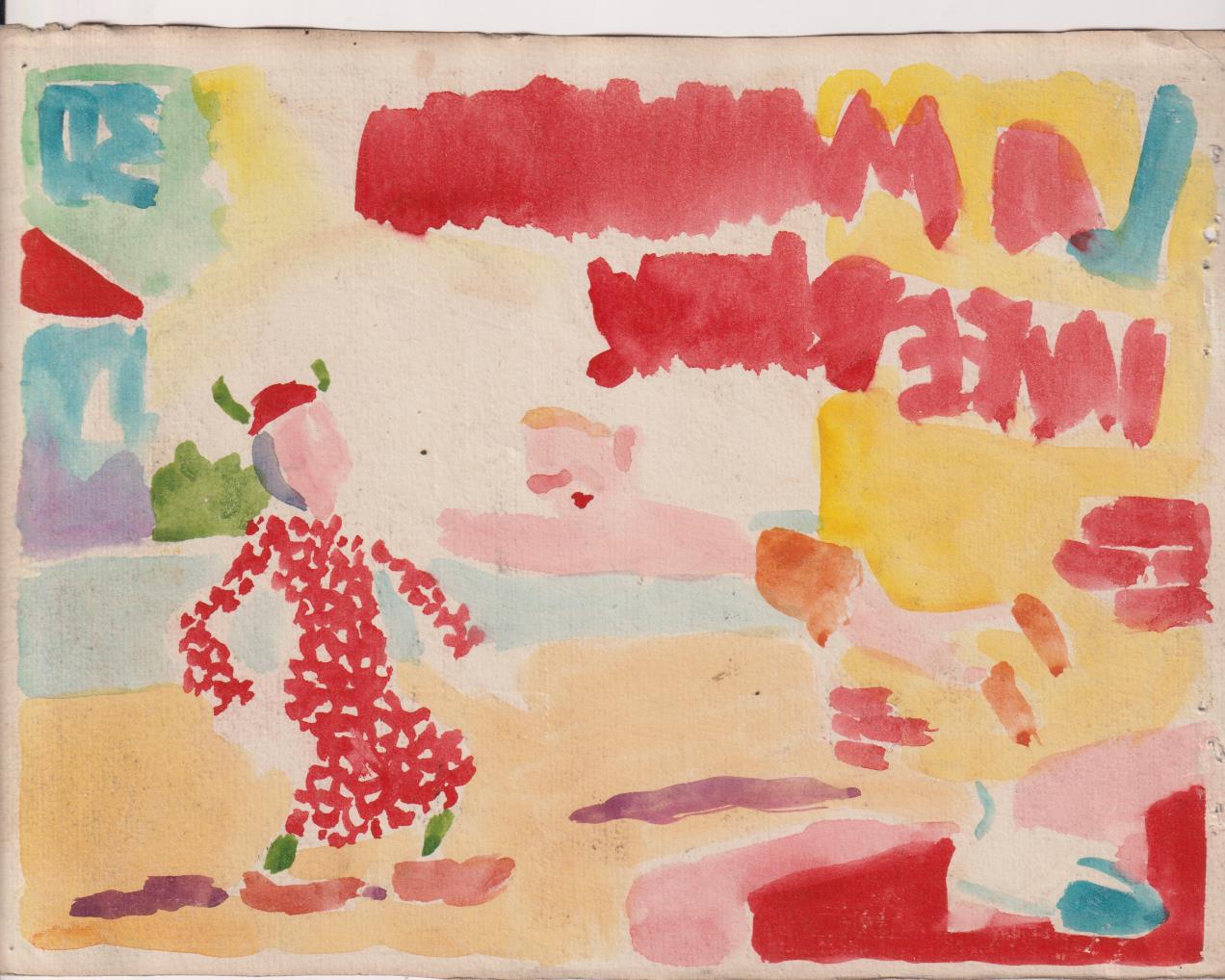 Narizán. Dibujos originales de Antonio Ayné Esbert 1944. Tebeo completo, 9 hojas + color