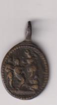 Dolorosa. Exergo: Roma. Medalla (AE 20 mms.) R/ Escena Bíblica) Siglo XVII-XVIII