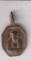 N. S. de Regla. Medalla (AE 18 mms.) R/ Jesús nazareno. Siglo XVII-XVIII