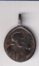 San José Medalla (AE 21 mms.) R/ Dilecto Carmelo. Siglo XVII-XVIII