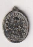 S. M. Mad. de Pazzis. Medalla (AE 20 mms.) R/ San Pedro de Alcántara. Siglo XVIII