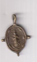 iNMACULADA. Medalla (AE 18 mms.) R/ Virgen del Carmen? Siglo XVIII