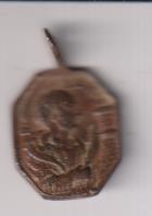 San José. Medalla (AE 20 mms.) R/ SAnta Bárbara. Siglo XVII
