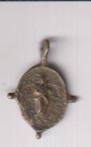 iNMACULADA. Medalla (AE 18 mms.) R/ Virgen del Carmen? Siglo XVIII