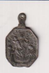 Nuestra Señora del Rosario Medala (AE 22 MMs.) R/ Pío V. Siglo XVII-XVIII
