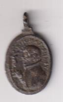 Rara Medalla. Ley: B. Ignat. s. I. ..S. V. (AE 23 mms.) R/Inmaculada Rodeada de Ángeles. S. XVIII?