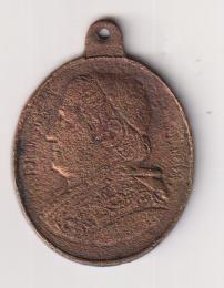 Pío IX. Medalla (AE 33 mms.) R/Inmaculada. Siglo XIX