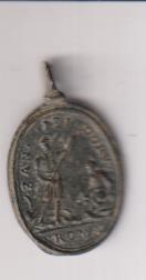 San Isidoro medalla En Exergo: Roma (AE 25 mms.) R/Inmaculada. Siglo XVII-XVIII