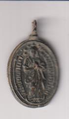 San Isidoro medalla En Exergo: Roma (AE 25 mms.) R/Inmaculada. Siglo XVII-XVIII