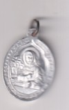 Santa magdalena Sofía. Medalla (AL 26 mms.) R/Corazón de Jesús.