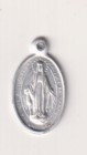 Inmaculada (AL 20 mms.) R/M superada de cruz debajo: Corazón de Jesús y maría