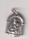 Virgen del Carmen (Plata 22 mm, 2, 50 gr.) R/Corazón de Jesús. Siglo XIX-XX