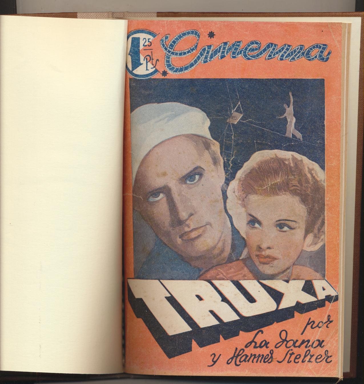 Colección Cinema XV. Truxa. Marisal 193? (21x15,5) 54 páginas con fotografías de la película