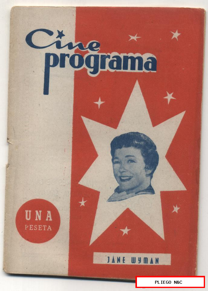 Cine Programa nº 33. Año 1957