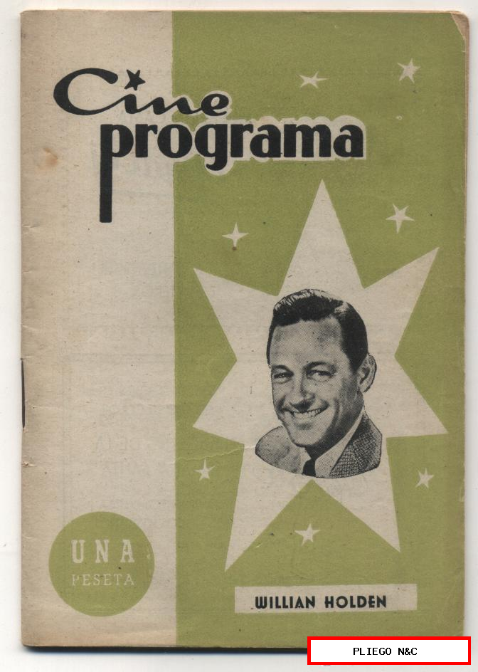 Cine Programa nº 35. Año 1957