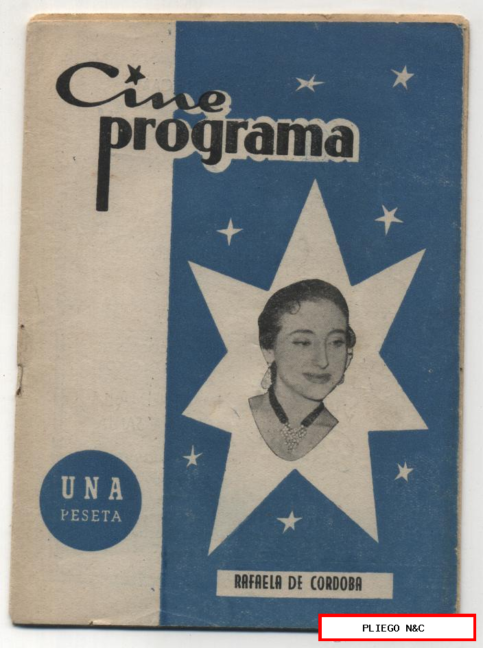Cine Programa nº 32. Año 1957