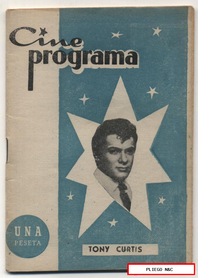 Cine Programa nº 40. Año 1957