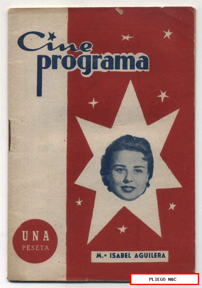 Cine Programa nº 51. Año 1957
