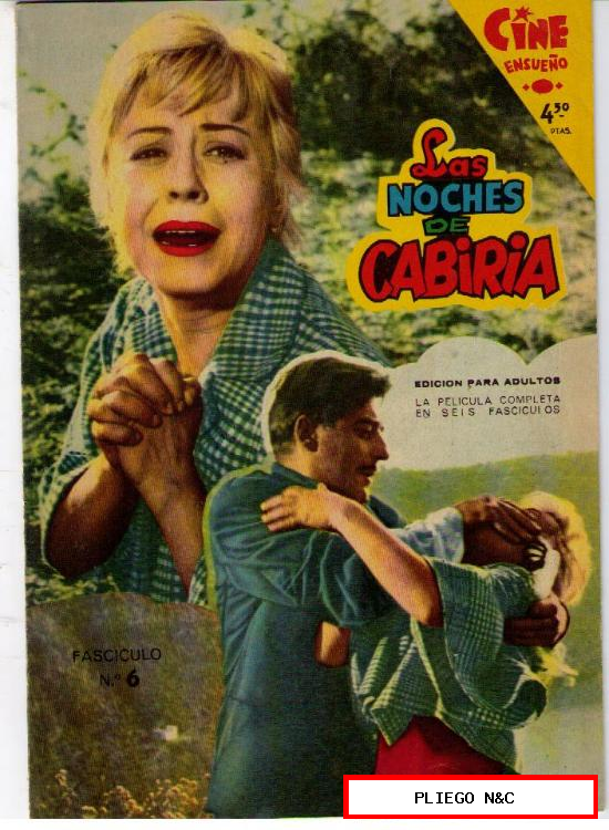 las noches de cabiria nº 6. Cine ensueño. Fher 1959