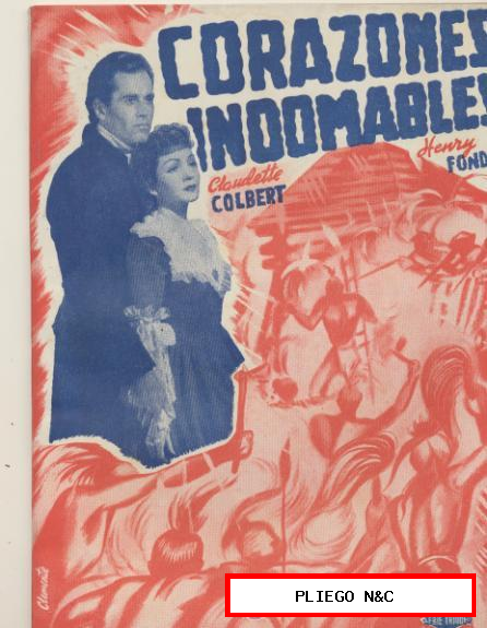 Corazones Indomables. Ediciones Bistagne. SIN ABRIR. 72 páginas con fotos de la película