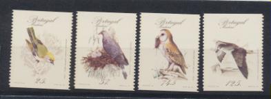 1987. Madeira. Aves 116-19 ** Procedente del carnet