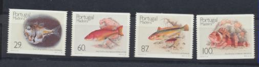 1989 Madeira. Peces 136-39 ** Procedente del carnet