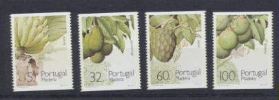 Madeira. Frutas 142-45 ** Procedente del carnet