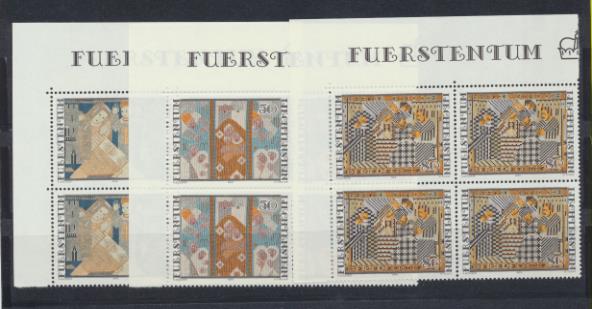 Liechtenstein 1979. Bloque de cuatro. Yvert 676-78 ** **