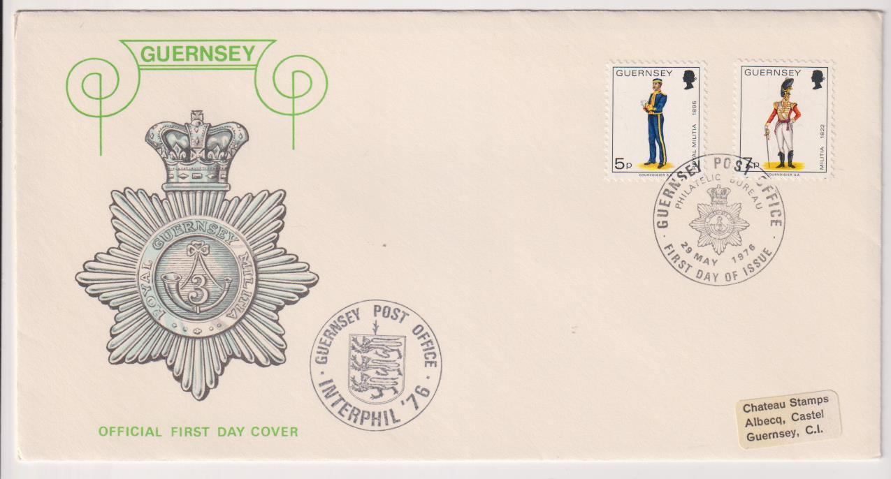 Guernsey. Sobre Primer Día 29 May 1974