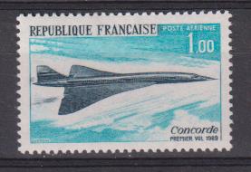 1969. Francia. Aéreo nº 43 *
