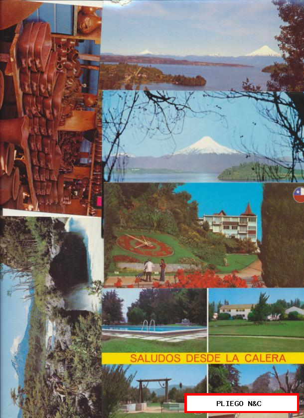 Chile-Lote de 6 postales