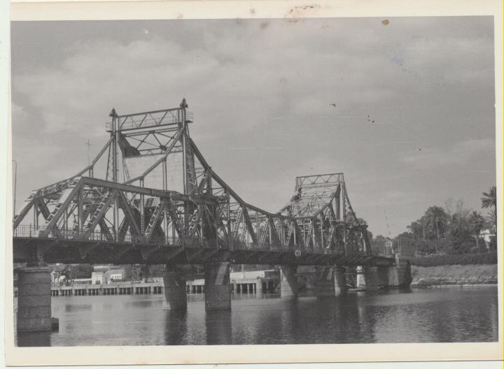 Fotógrafo Agudeló. Fotografías (9x12) Puente de Alfonso XIII. Años 60-70