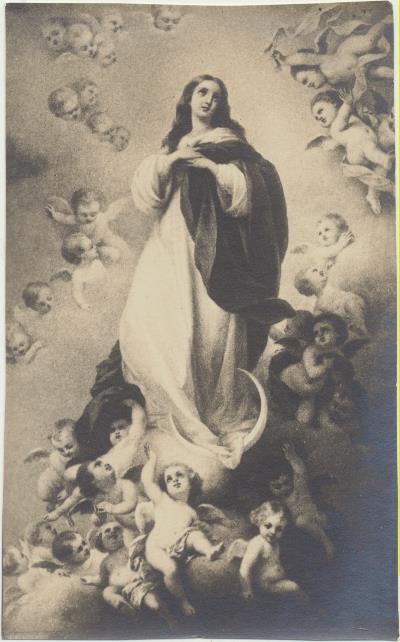 Antigua fotografía (10,5x6,5) de La Inmaculada