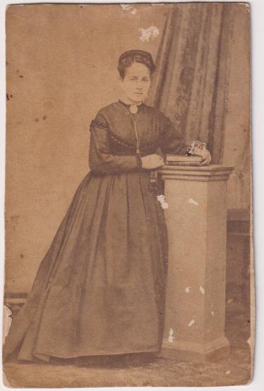 Fotografía (9,5x6) Albúmina. Constantino Ybarra. Siglo XIX